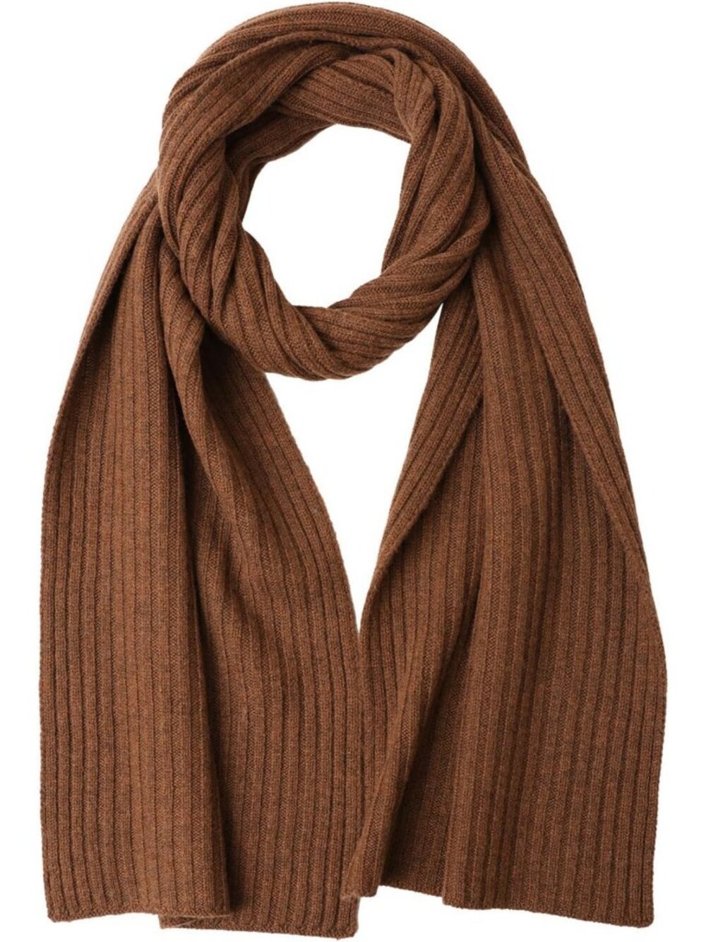 Unisex 100% Merino Wool Scarf - Extra Warm Winter Accessory, Travel Ready Gift